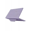 Newface Apple Macbook Air 13.6 Macbook Kumaş Kapak - Mor