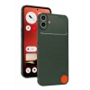 Newface Nothing Phone Nothing CMF Phone 1 Auto Focus Karbon Kapak - Yeşil
