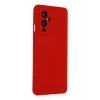 Newface One Plus 9 Kılıf Nano içi Kadife Silikon - Kırmızı