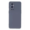 Newface One Plus 9 Pro Kılıf Nano içi Kadife Silikon - Gri