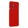 Newface One Plus 9 Pro Kılıf Nano içi Kadife Silikon - Kırmızı