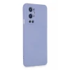 Newface One Plus 9 Pro Kılıf Nano içi Kadife Silikon - Lila