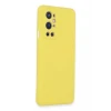 Newface One Plus 9 Pro Kılıf Nano içi Kadife Silikon - Sarı