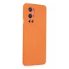 Newface One Plus 9 Pro Kılıf Nano içi Kadife Silikon - Turuncu