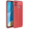Newface Oppo A15 Kılıf Auto Focus Kapak - Kırmızı