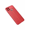 Newface Oppo A15 Kılıf Auto Focus Kapak - Kırmızı