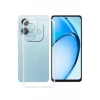 Newface Oppo A3 Kılıf Lüx Şeffaf Silikon