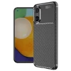 Newface Oppo A38 Kılıf Auto Focus Karbon Kapak - Siyah