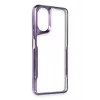 Newface Oppo A38 Kılıf Boyi Silikon Kapak - Derin Mor