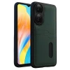 Newface Oppo A38 Sara Kartvizitli Deri Kılıf - Yeşil