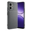 Newface Oppo A5 Pro 4G Kılıf Auto Focus Karbon Kapak - Gri