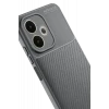 Newface Oppo A5 Pro 4G Kılıf Auto Focus Karbon Kapak - Gri