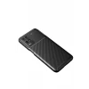 Newface Oppo A54 4G Kılıf Auto Focus Karbon Kapak - Siyah