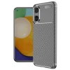 Newface Oppo A60 Kılıf Auto Focus Karbon Kapak - Gri