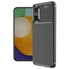 Newface Oppo A60 Kılıf Auto Focus Karbon Kapak - Siyah