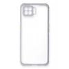 Newface Oppo A73 Kılıf Miami Şeffaf Silikon - Lila