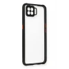 Newface Oppo A73 Kılıf Miami Şeffaf Silikon - Siyah