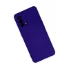 Newface Oppo A74 4G Kılıf Nano içi Kadife Silikon - Mor