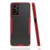 Newface Oppo A96 Kılıf Platin Silikon - Kırmızı