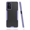 Newface Oppo A96 Kılıf Platin Silikon - Lila