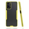 Newface Oppo A96 Kılıf Platin Silikon - Sarı