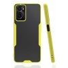 Newface Oppo A96 Kılıf Platin Silikon - Sarı