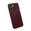 Newface Oppo Oppo A6T 5G Auto Focus Karbon Kapak - Bordo