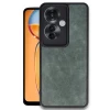 Newface Oppo Reno 11F Kılıf Aras Deri Kapak - Koyu Yeşil