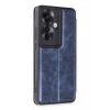 Newface Oppo Reno 11F Kılıf Flip Cover - Lacivert