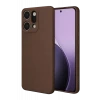 Newface Oppo Reno 14 First Silikon - Kahverengi