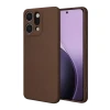 Newface Oppo Reno 14 First Silikon - Kahverengi