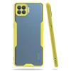 Newface Oppo Reno 4 Lite Kılıf Platin Silikon - Sarı