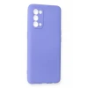 Newface Oppo Reno 5 Kılıf First Silikon - Lila