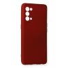 Newface Oppo Reno 5 Pro Kılıf First Silikon - Bordo
