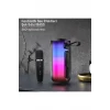 Newface Pluse 5 Mikrofonlu RGB Kablosuz Hoparlör - Siyah