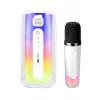 Newface Pluse 7 Mikrofonlu RGB Kablosuz Hoparlör - Beyaz