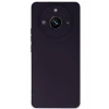 Newface Realme 11 Pro Kılıf Nano içi Kadife Silikon - Mor