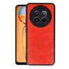 Newface Realme 12 5G Kılıf Aras Deri Kapak - Kırmızı