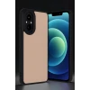 Newface Realme 12 Lite Kılıf Aras Deri Kapak - Pudra