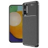 Newface Realme 12 Lite Kılıf Auto Focus Karbon Kapak - Siyah