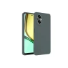 Newface Realme 12 Lite Kılıf First Silikon - Koyu Yeşil