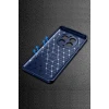 Newface Realme 12 Pro Plus Kılıf Auto Focus Karbon Kapak - Lacivert