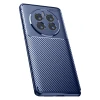 Newface Realme 12 Pro Plus Kılıf Auto Focus Karbon Kapak - Lacivert