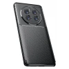 Newface Realme 12 Pro Plus Kılıf Auto Focus Karbon Kapak - Siyah