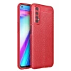 Newface Realme 7 Kılıf Auto Focus Kapak - Kırmızı