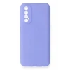 Newface Realme 7 Kılıf First Silikon - Lila