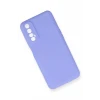 Newface Realme 7 Kılıf First Silikon - Lila