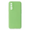 Newface Realme 7 Kılıf First Silikon - Yeşil