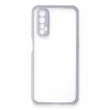 Newface Realme 7 Kılıf Miami Şeffaf Silikon - Lila