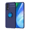 Newface Realme 7 Kılıf Range Yüzüklü Silikon - Mavi